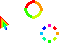 Rainbow Cursors: free Windows cursor set · Cursor Packs